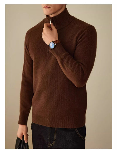 Suéter de Lana para Hombre Elegante y Versátil - Image 12
