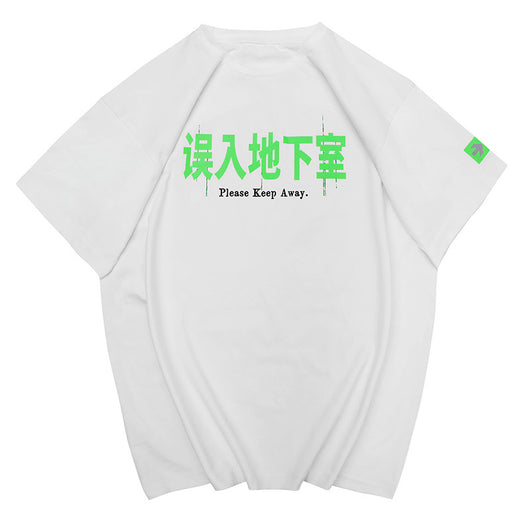 Camiseta de Algodón Estampada Suelta y Cómoda - Image 11