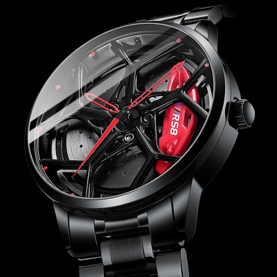Reloj Deportivo Diseño Skeleton con Dial de Auto Modificado - Image 11