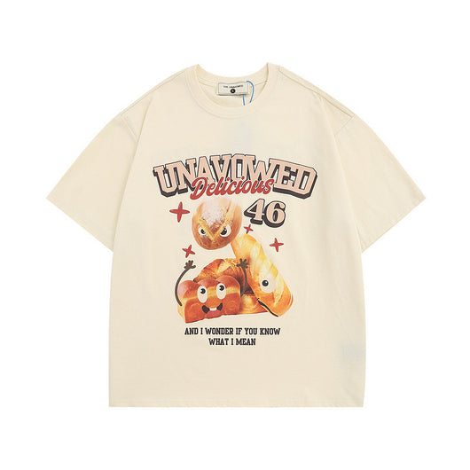 Camiseta Vintage con Estampado de Letras para Hombre y Mujer - Image 7