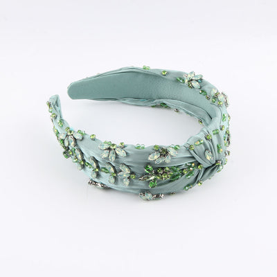 Diadema de Seda con Diamantes Incrustados - Image 13