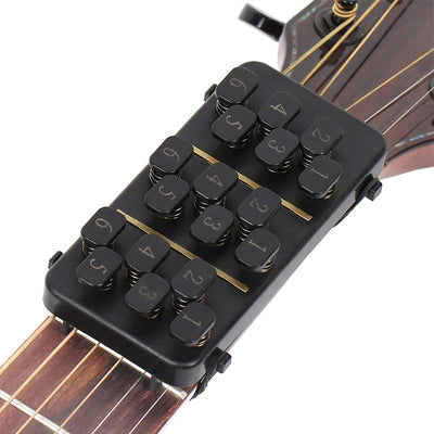 Ayuda de Guitarra - Presionador Auxiliar de Cuerdas