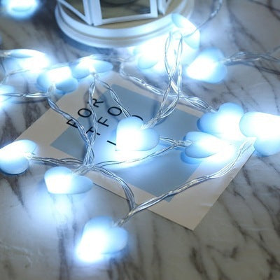 Cadena de Luces Decorativas con Corazones - Iluminación Romántica - Image 6