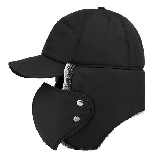Gorro Invierno Hombre Estilo Coreano con Máscara Facial - Abrigo Completo Lei Feng - Image 10