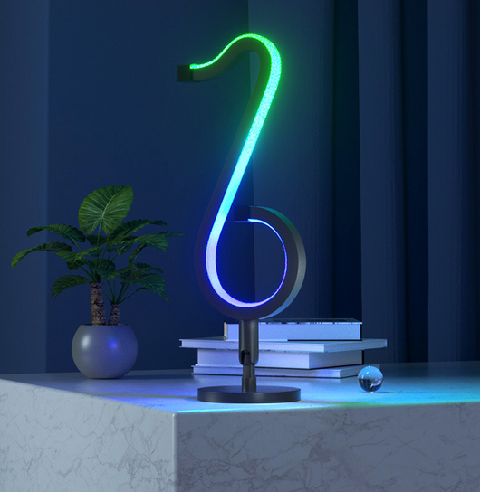 Lámpara LED Inteligente con Control por App y Rotación 180° - Luz de Ambiente para Dormitorio - Image 5