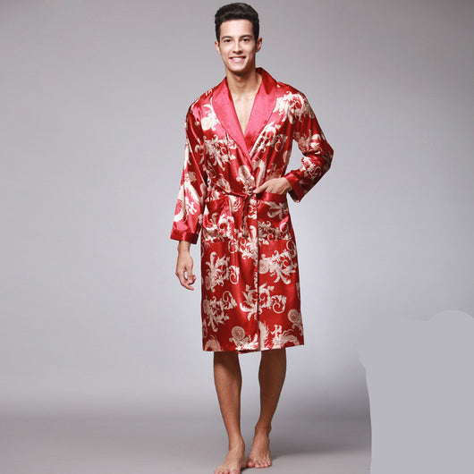 Conjunto de Pijama Largo para Hombre - 3 Piezas - Image 3