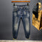 Men's Retro Slim Straight Stretch Jeans