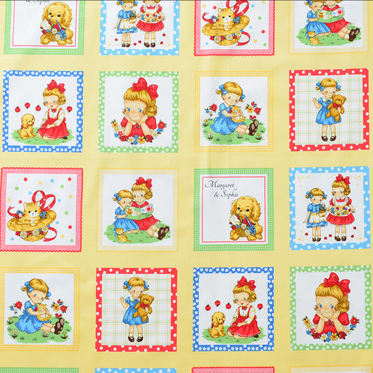 Tela de Algodón Estampada con Diseños Florales y Caricaturas - Image 26
