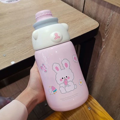 Termo Infantil con Popote Diseño Osito - Gran Capacidad y Aislamiento Térmico - Image 13
