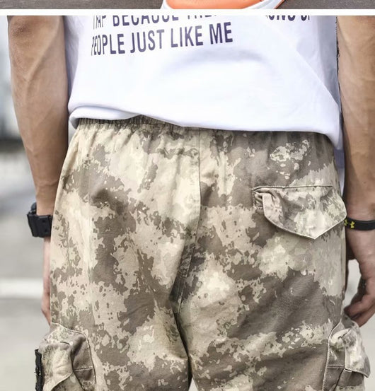 Pantalones Capri Deportivos para Hombre Estilo Coreano - Image 8