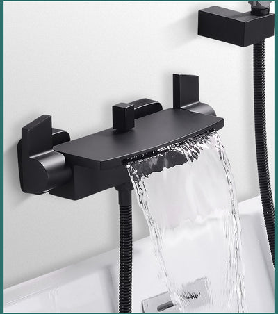 Juego de Ducha con Grifo de Cascada para Bañera - Image 15