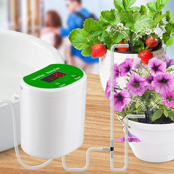 Sistema de Riego por Goteo Automático con Temporizador