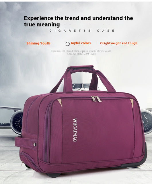 Maleta Trolley de Tela Oxford Plegable para Viajes - Image 12