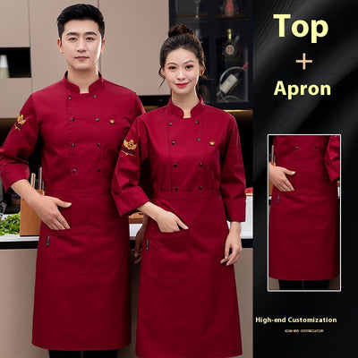 Uniforme Culinario Ligero para Hombre - Tela Transpirable Verano - Image 10
