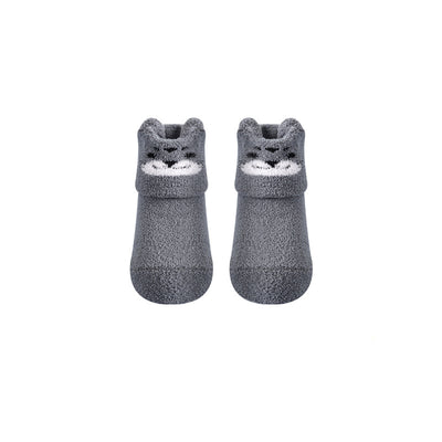 Calcetines Antideslizantes de Coral Fleece para Bebés y Niños Pequeños - Image 2