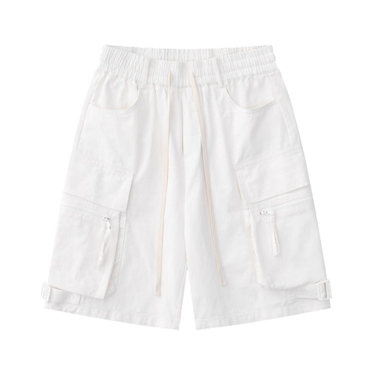 Pantalones Cortos Cargo Casuales con Bolsillos Laterales - Image 8