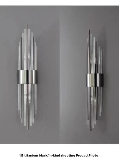Lámpara de Cristal para Pared de TV - Iluminación Elegante para Sala de Estar - Image 22