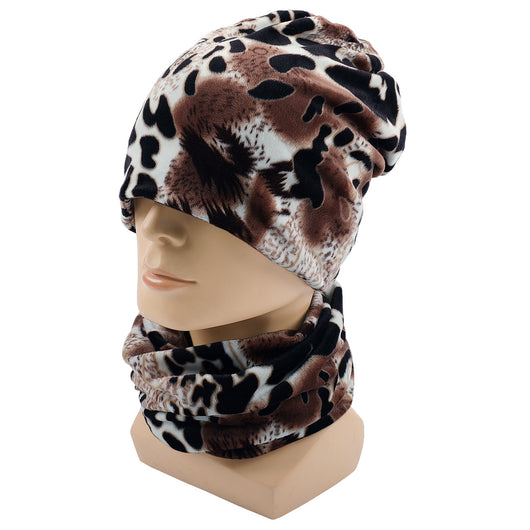 Gorro Tejido de Cuello Alto Espiral - Abrigo Versátil para Exteriores - Image 26