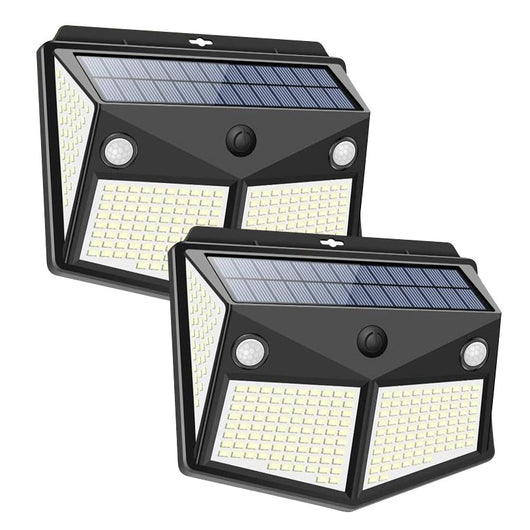 Lámpara Solar LED Dual Sensor para Villa y Jardín Exterior Impermeable