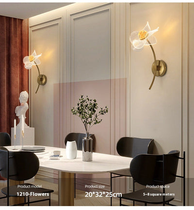 Lámpara LED de Flores para Dormitorio y Mesita de Noche - Image 23