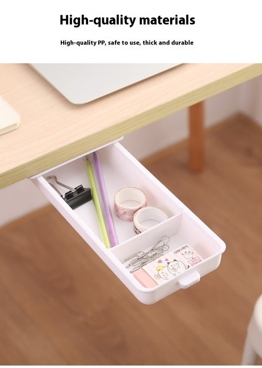 Cajón Organizador Adhesivo Oculto para Bajo Escritorio - Image 19