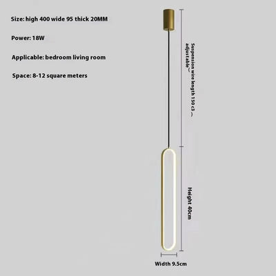 Lámpara Colgante Nórdica Minimalista Lujo para Comedor y Barra - Image 5
