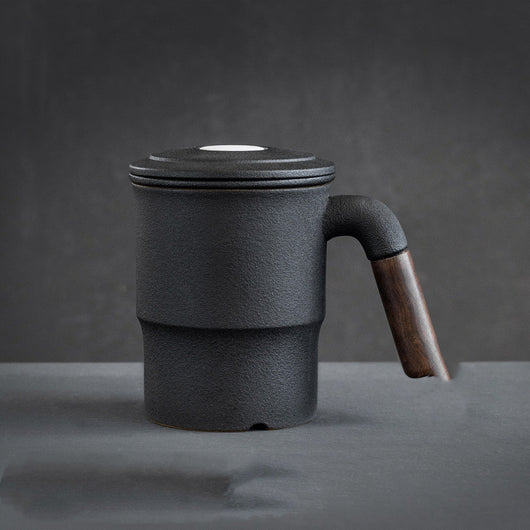 Taza de Té de Cerámica con Filtro y Tapa Personalizable - Image 4