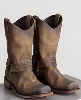 Botas Casuales para Hombre con Tacón Cuadrado Bajo - Image 10