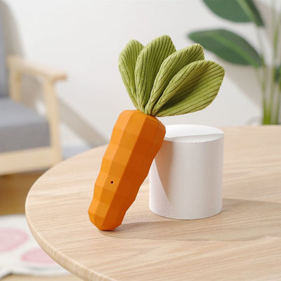Juguete Masticable para Mascotas Zanahoria Resistente con Sonido - Image 5