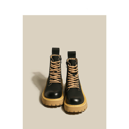 Botas Martin Estilo Británico con Suela Reforzada y Alzada - Image 13