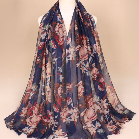 Foulard de Algodón Estampado Bali Ligero Transpirable Multiuso - Image 12