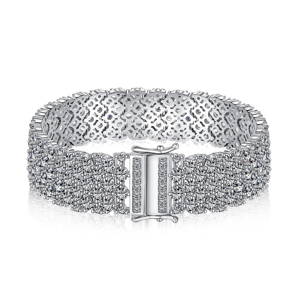 Pulsera de Plata Esterlina S925 con Circones Engarzados para Mujer - Image 5