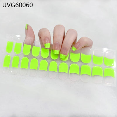 Pegatinas de Gel UV Semicuradas - Parches de Uñas Profesionales - Image 57