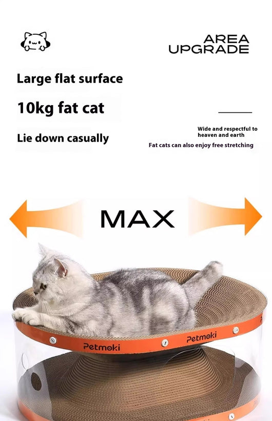 Rascador Túnel Nido para Gatos con Tabla Rascadora - Image 26