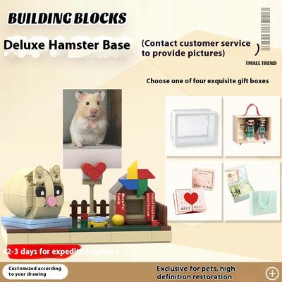 Bloques de Construcción Mascota Personalizada - Figura de Perro y Gato - Image 27