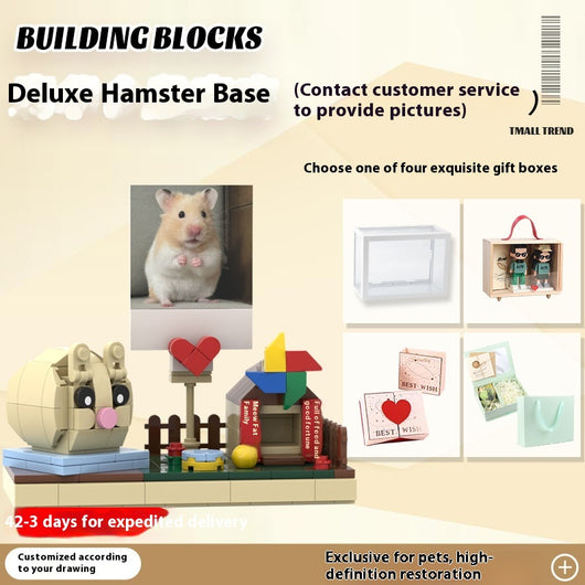 Bloques de Construcción Mascota Personalizada - Figura de Perro y Gato - Image 27