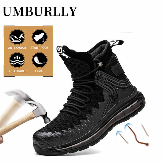 Zapatos Deportivos Ligeros con Amortiguación de Aire y Protección Reforzada - Image 3