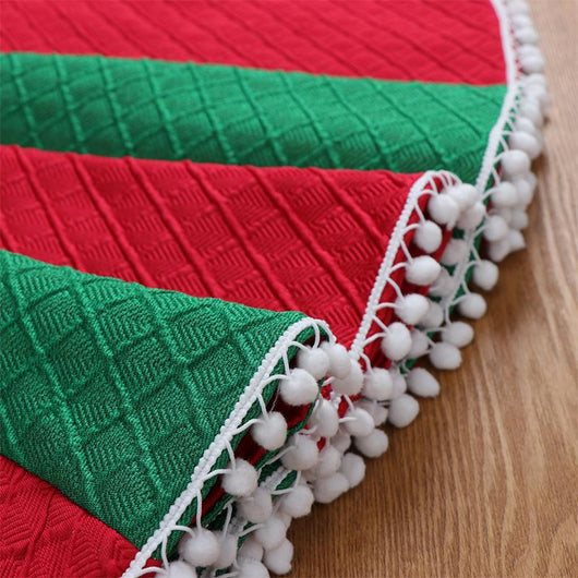 Falda Protectora para Árbol de Navidad en Tela Tejida - Image 2