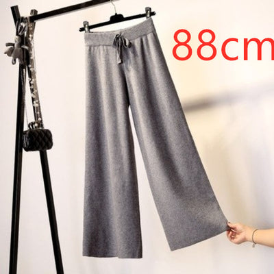 Pantalones Anchos de Punto Grueso - Image 9