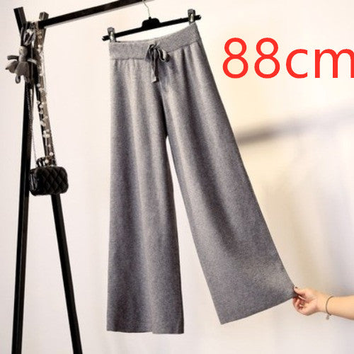 Pantalones Anchos de Punto Grueso - Image 9