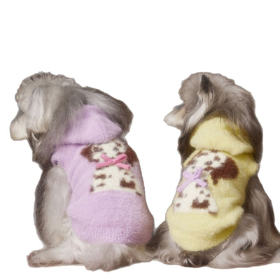 Chaleco Sudadera con Capucha y Estampado de Perrito - Image 2