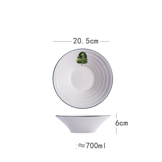 Tazón Japonés de Cerámica para Fideos y Sopas - Image 41