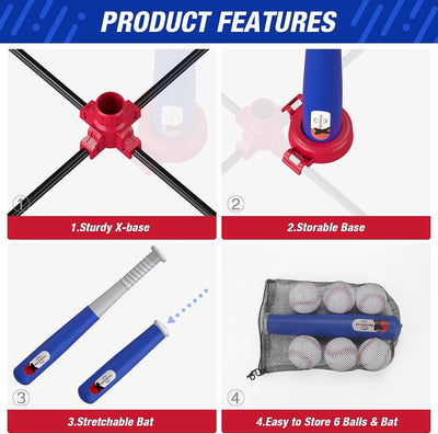 Máquina de Béisbol Automática Ajustable para Niños - Image 11