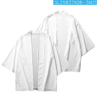 Cardigan Robe Corto con Estampado 3D para Hombre - Image 6