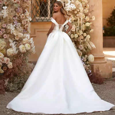 Vestido de Novia Sirena con Cola Desmontable - Image 4