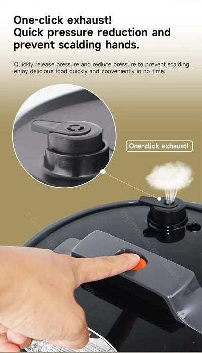 Olla a Presión Eléctrica Inteligente con Pantalla Táctil - Image 15