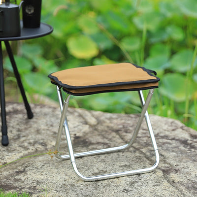 Taburete Plegable Ultraligero de Aluminio para Camping y Pesca - Image 3