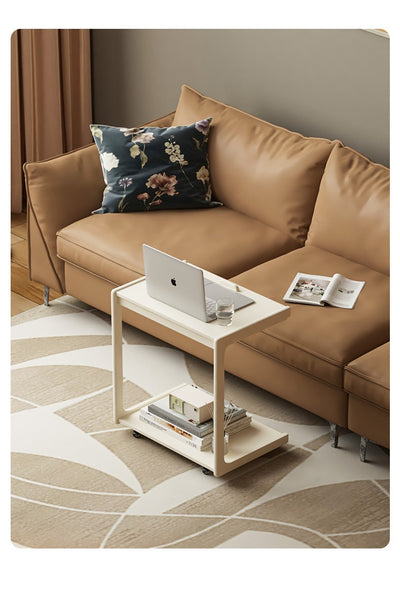 Mesa Auxiliar de Madera Maciza con Almacenamiento Removible - Image 23