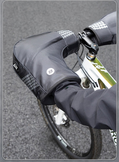 Guantes Protectores para Bicicleta de Montaña Invierno con Cobertura de Manillar - Image 22
