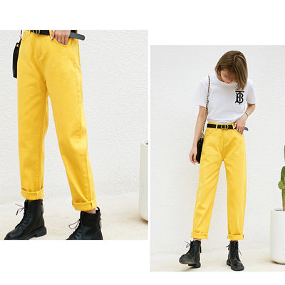 Pantalones Pencil Elásticos Sueltos y Ligeros para Mujer - Image 2